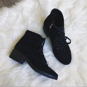 Mark Fisher Ltd “Donell” Bootie Black Suede